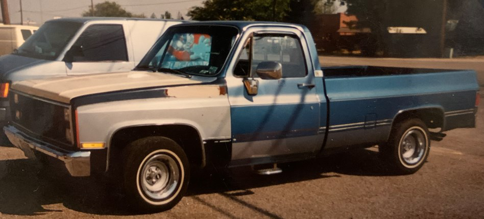1986 multicolored Chevrolet Silverado